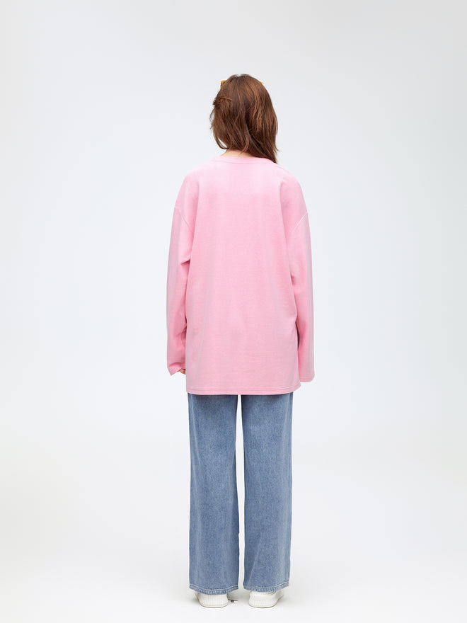 Candy Pink Long Sleeve T-Shirt