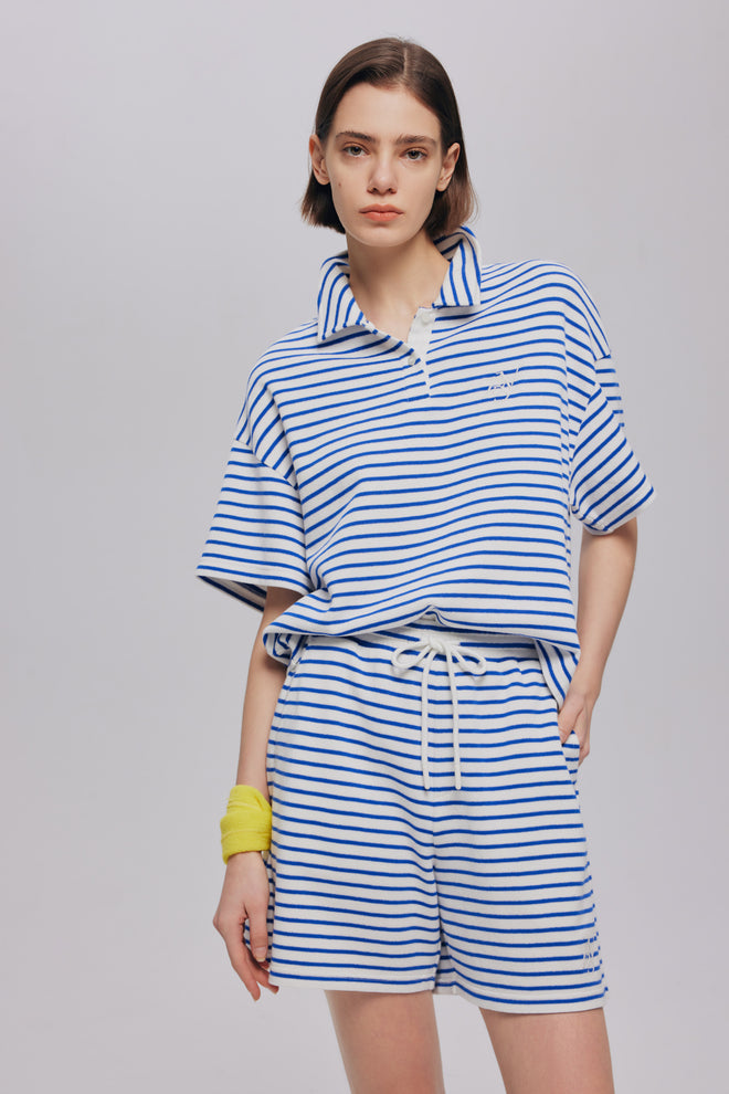 Colourful Stripe Sport Shorts