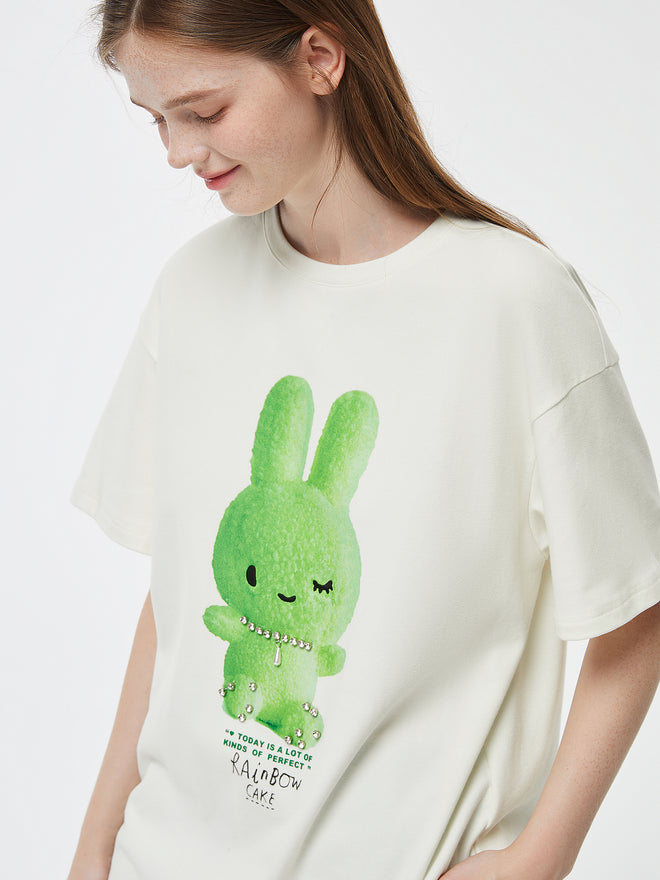 T-shirt Lapin Clin d'oeil