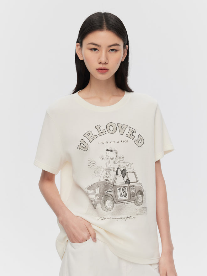 Traveling Family Comic T-Shirt