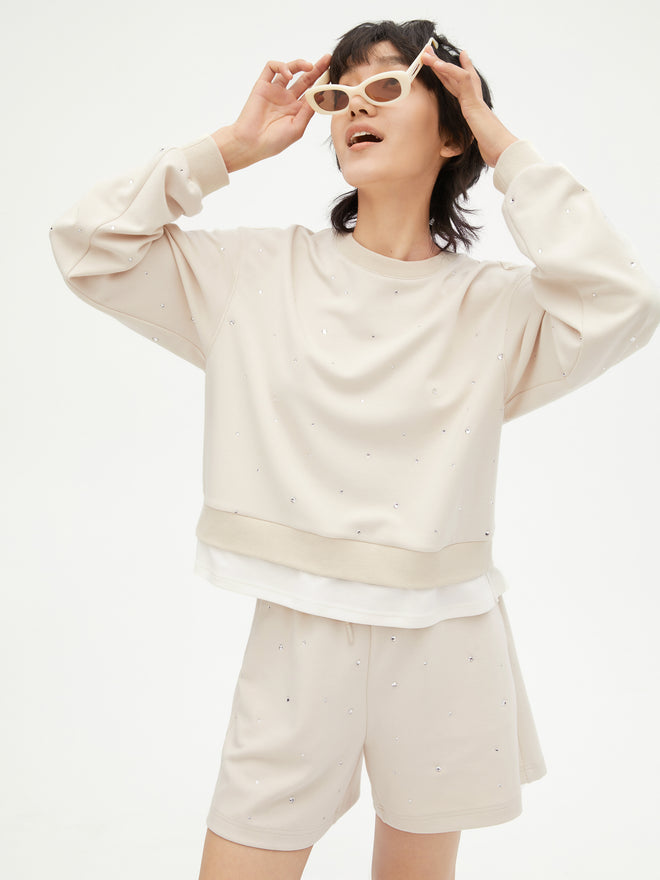 Faux sweat-shirt Hot Drill en deux pièces