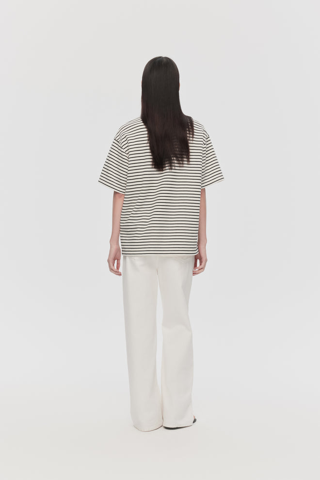 Animal Party Striped T-Shirt