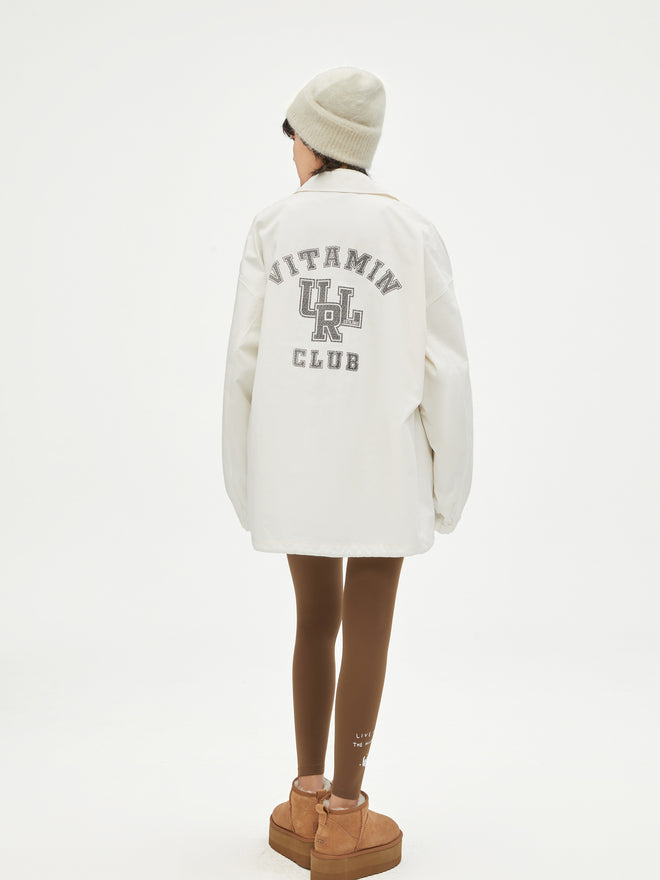 Veste d'extérieur de style universitaire