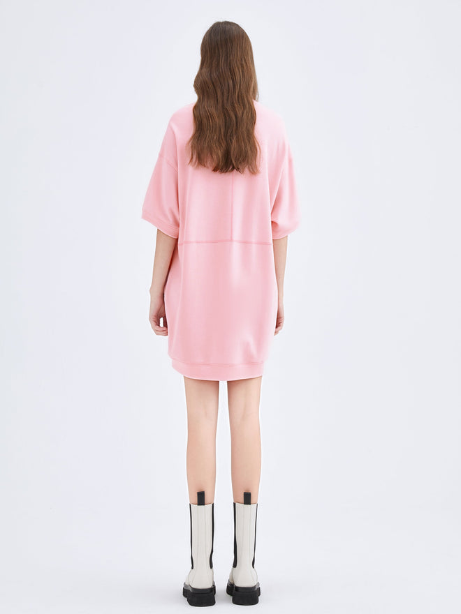 Puppies Printed T-shirt Dress - Urlazh New York