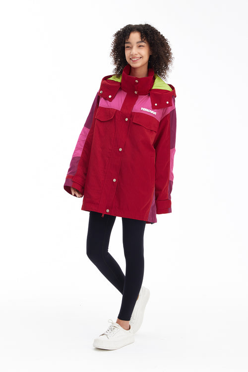 Vintage Colorblock Jacket
