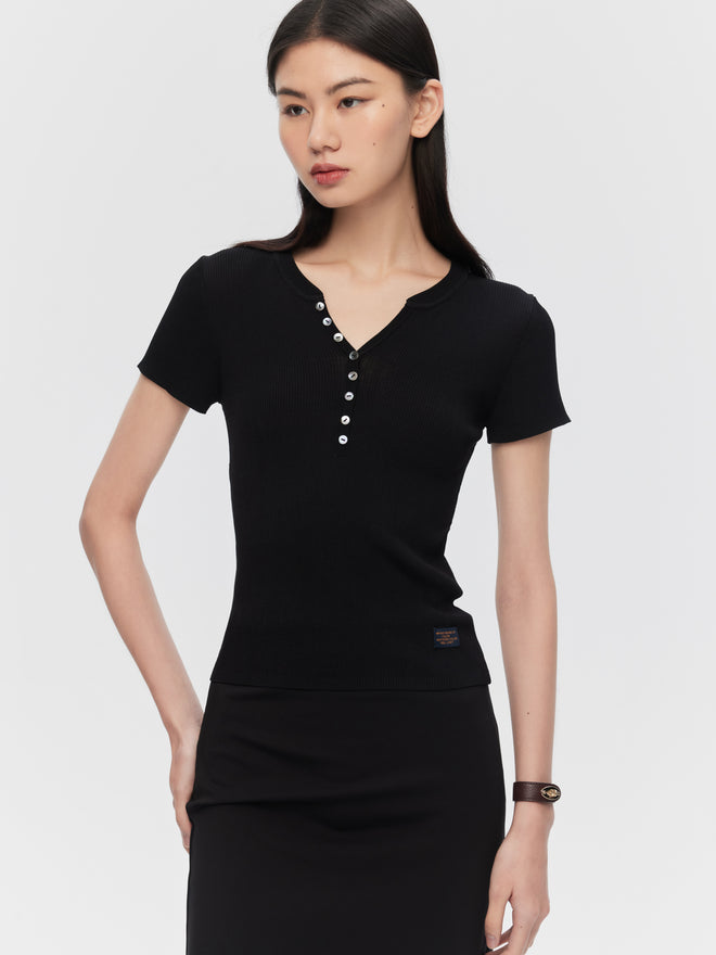 Tricot fin et élégant
