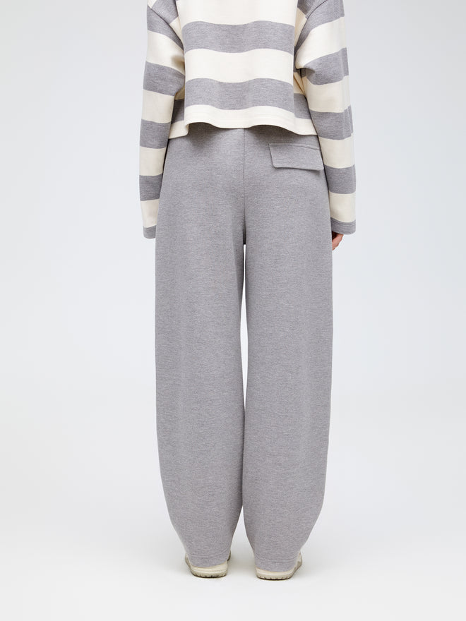 Pantalon sweat plissé