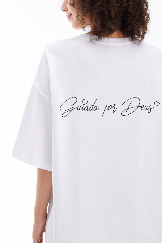 T-shirt avec illustration de timbre