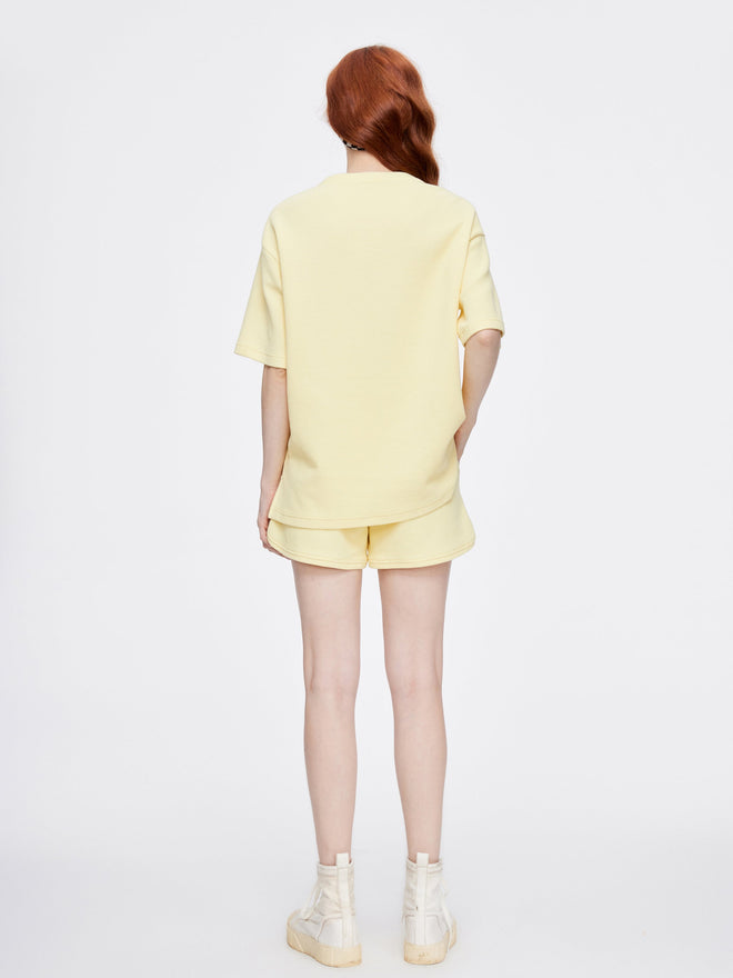 Waffled 'Butter' Shorts - Urlazh New York
