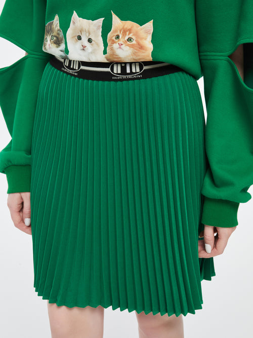 Jupe plissée pour jeunes