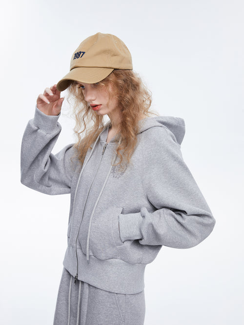 Sweat-shirt coupe slim minimaliste