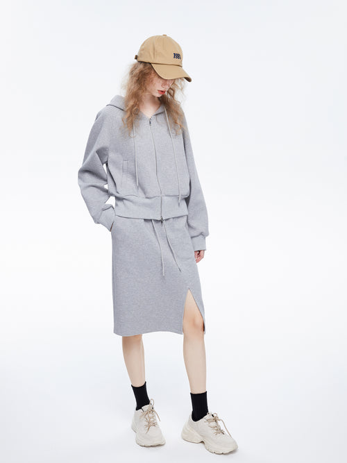 Sweat-shirt coupe slim minimaliste