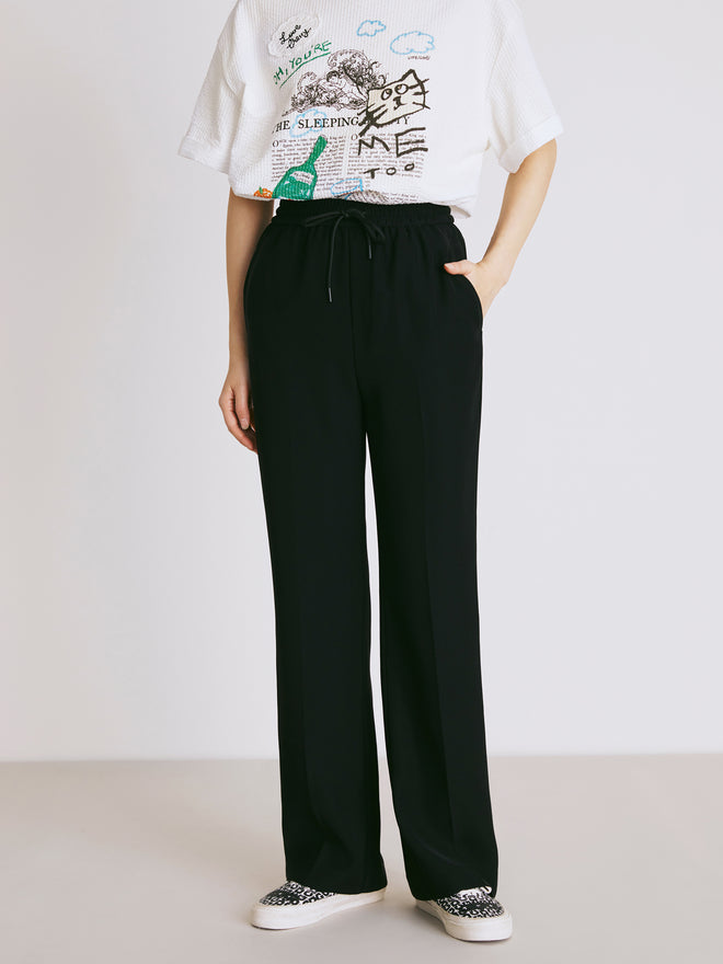 Pantalon en soie extensible Zero Burden