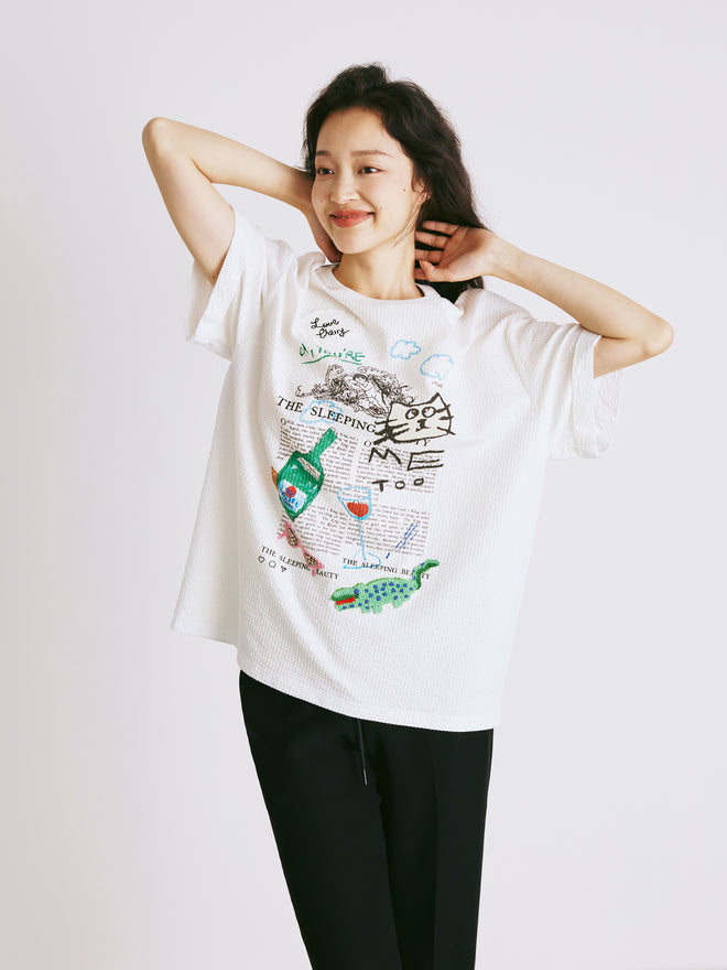 Inset Graffiti Tee