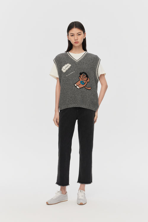 U-Cat Crochet Vest