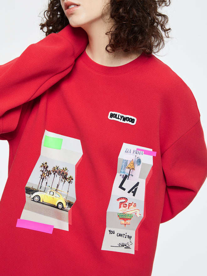 Robe sweat-shirt LA Flame