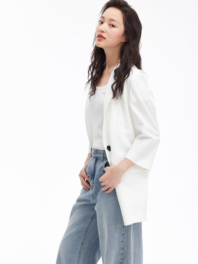 Costume décontracté à manches courtes Yuppie