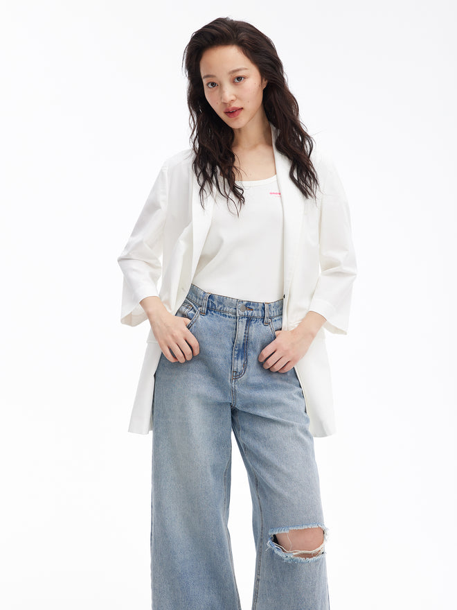 Costume décontracté à manches courtes Yuppie