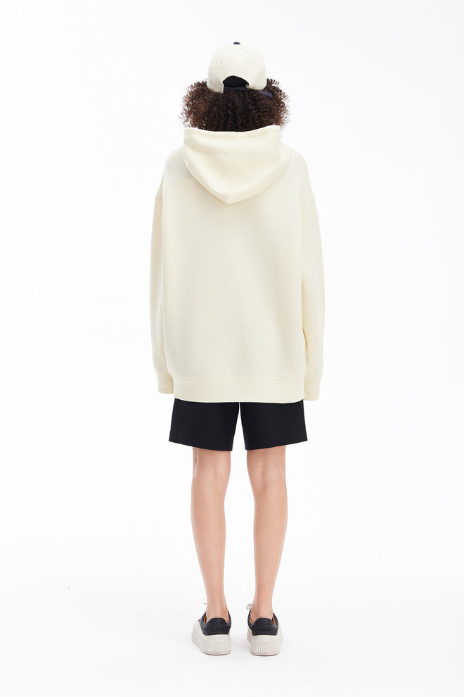 Sweat-shirt avec affiche de chien