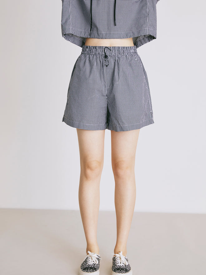 Fine Plaid Set-Shorts