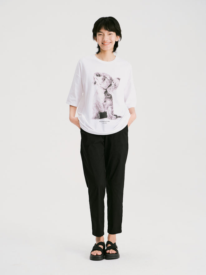 Petit pantalon legging d'été simple