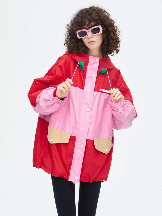 Colorblocked Pocket Jacket