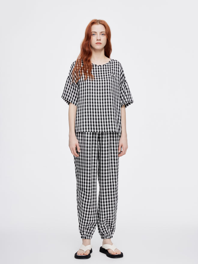 80s Plaid Suit-Pants