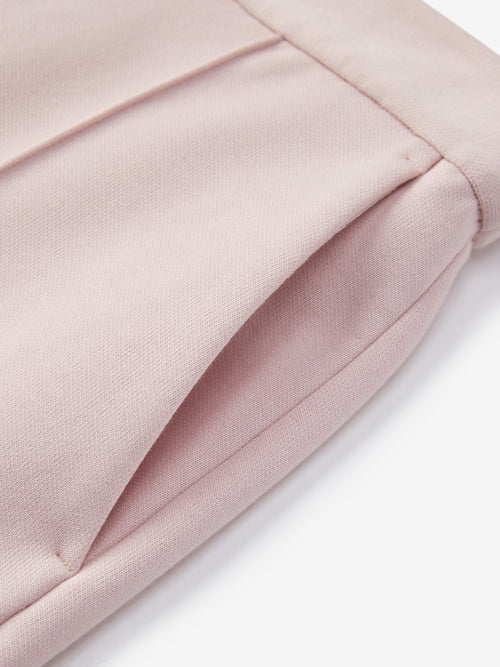 Pantalon décontracté rose crème