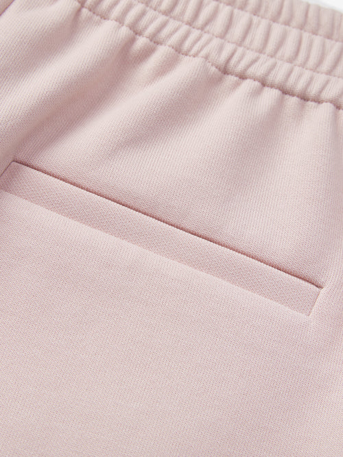 Pantalon décontracté rose crème