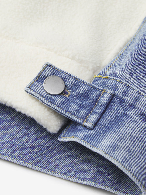 LA デニム スウェットシャツ