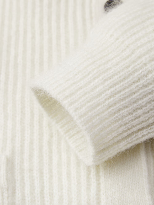 Cardigan ample en tricot