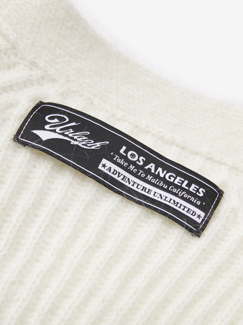 Cardigan ample en tricot