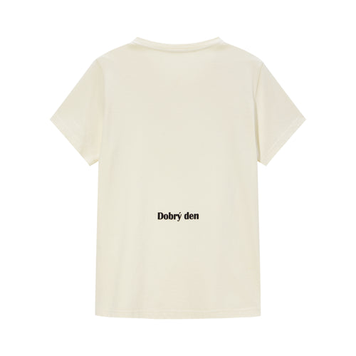 Prague Cream Tee
