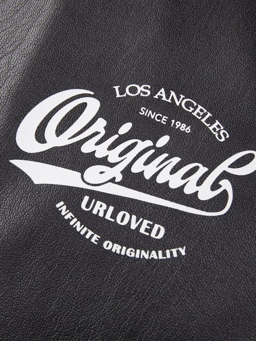 'Original' Vegan Leather Shacket-Sample