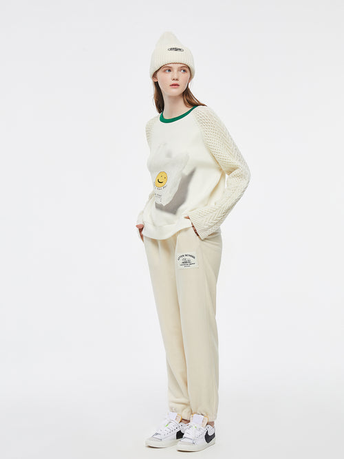 Sweat-shirt Smiley Doodle