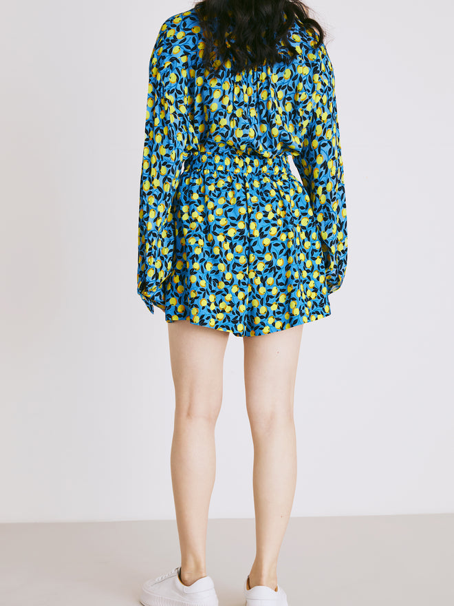 Short imprimé citron VC