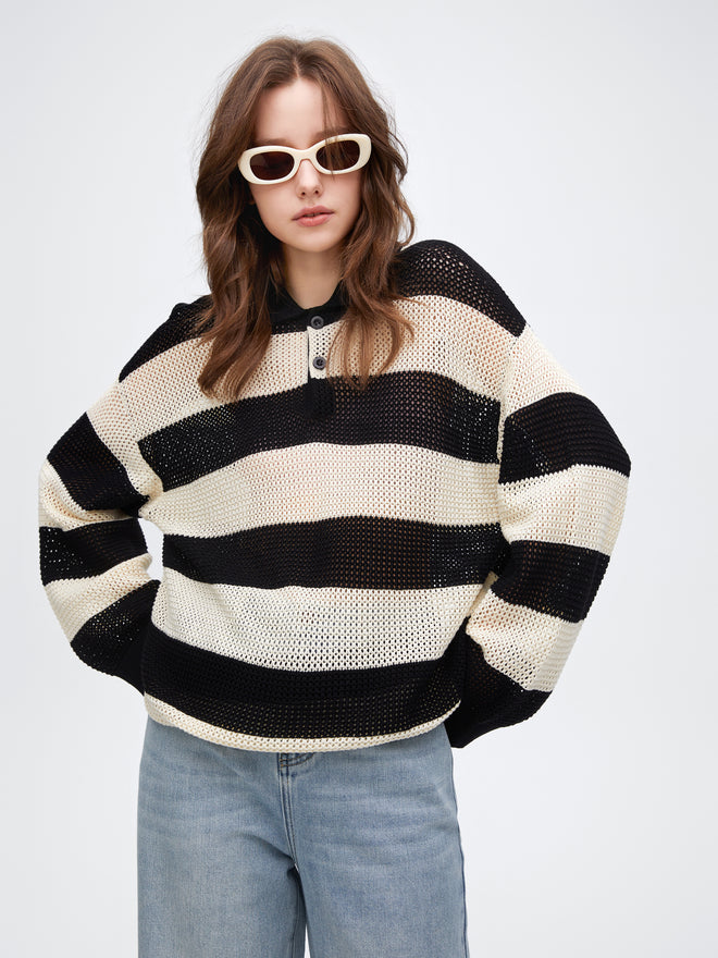 Pull classique en maille