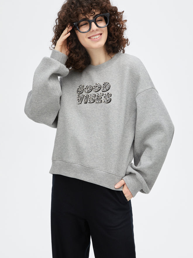 Sweat à paillettes