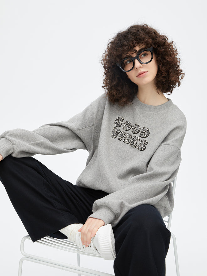 Sweat à paillettes