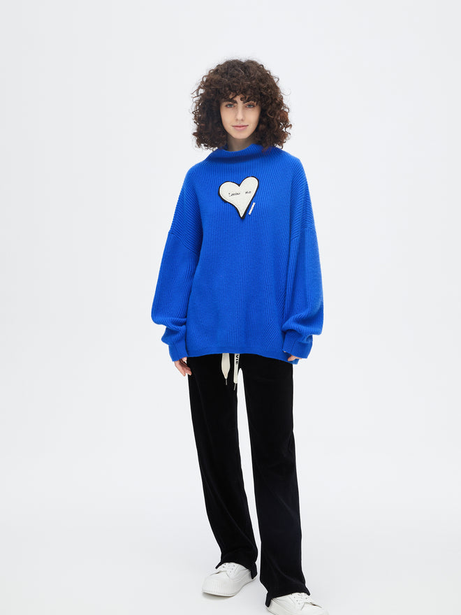Pullover bleu