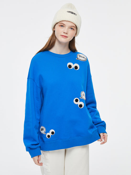 Sweat-shirt œil mignon