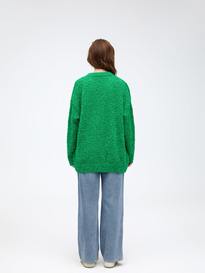 Cardigan en fil papillon