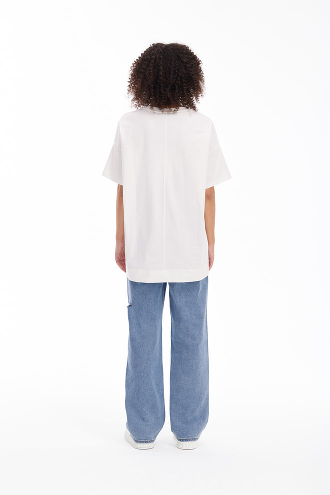 T-shirt amusant à imprimé animal