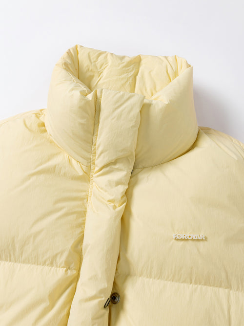 Cheese Silhouette Down Vest