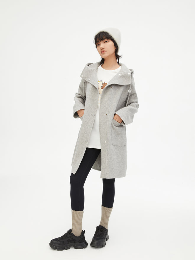 Manteau à capuche léger