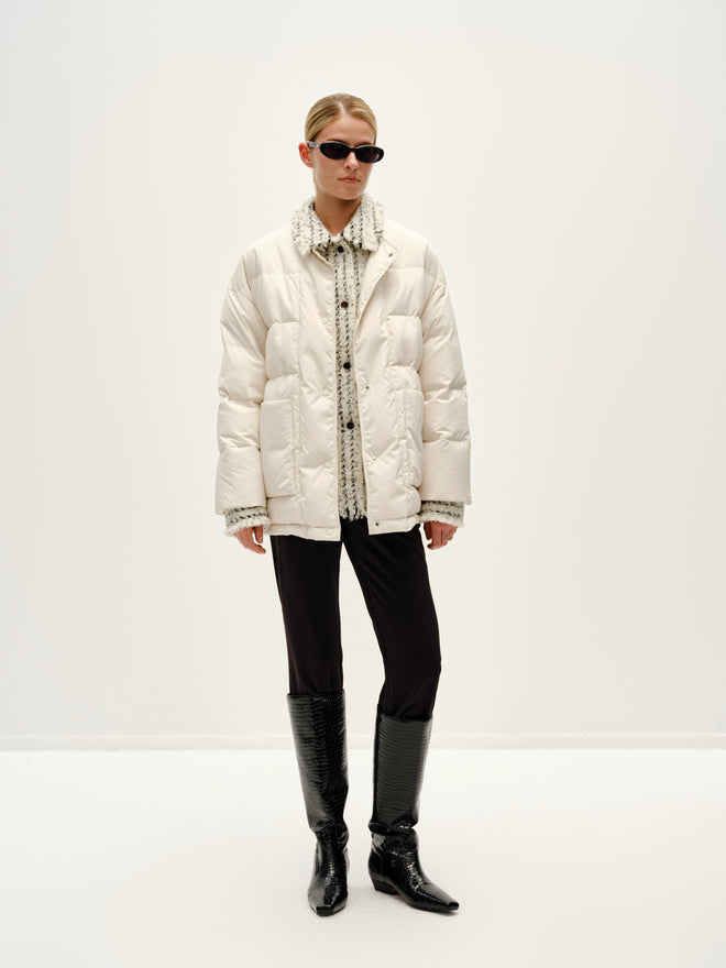 Fake Two Piece Cloud Down