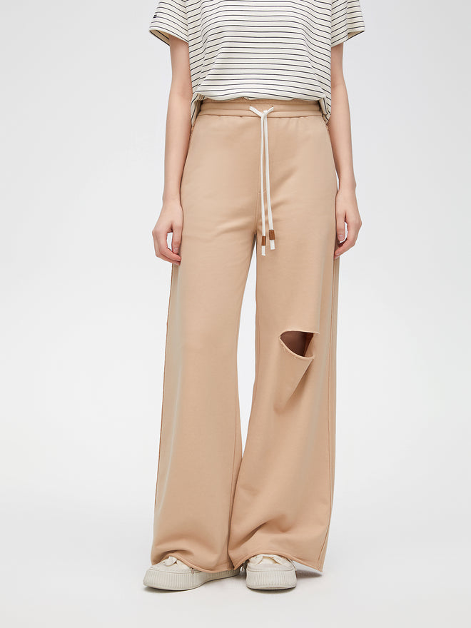 Pantalon de survêtement court et large à jambes cool