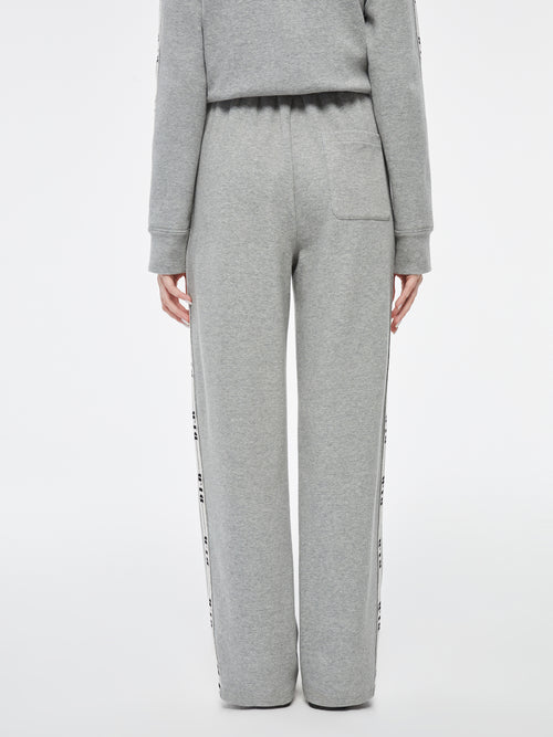 Patchwork Ribbon Sweatpants