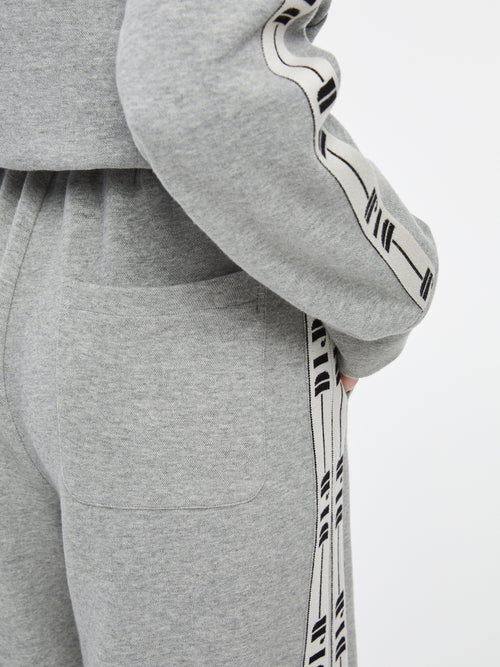 Patchwork Ribbon Sweatpants