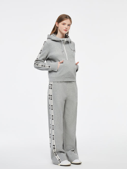 Patchwork Ribbon Sweatpants